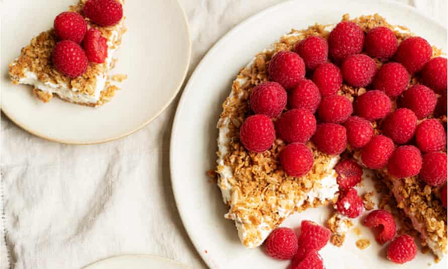 Red alert: this fruity oat cake will soften beautifully overnight.
